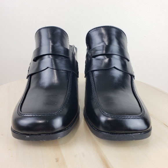 Seychelles Kami Black mules Size 10M Block Chunky Heel 90s Y2K Preppy Academia - Picture 3 of 12
